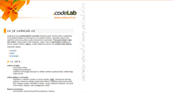 Desktop Screenshot of codelab.cz