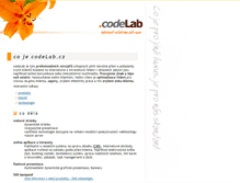 Tablet Screenshot of codelab.cz